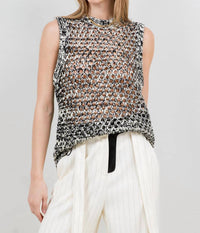 Whiteroom+Cactus - Two Tone Gradient Knitted Sweater Vest