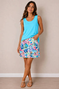 Lulu-B - Upf 50+ Scoop Neck Sleeveless Sun Protection Tank