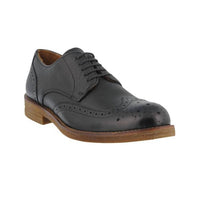 SPRING STEP SHOES Men's Benjamin Lace Up Shoe in black - men's loafer - detail view
