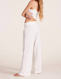 Bobi - Fold Over Waist Beach Pant