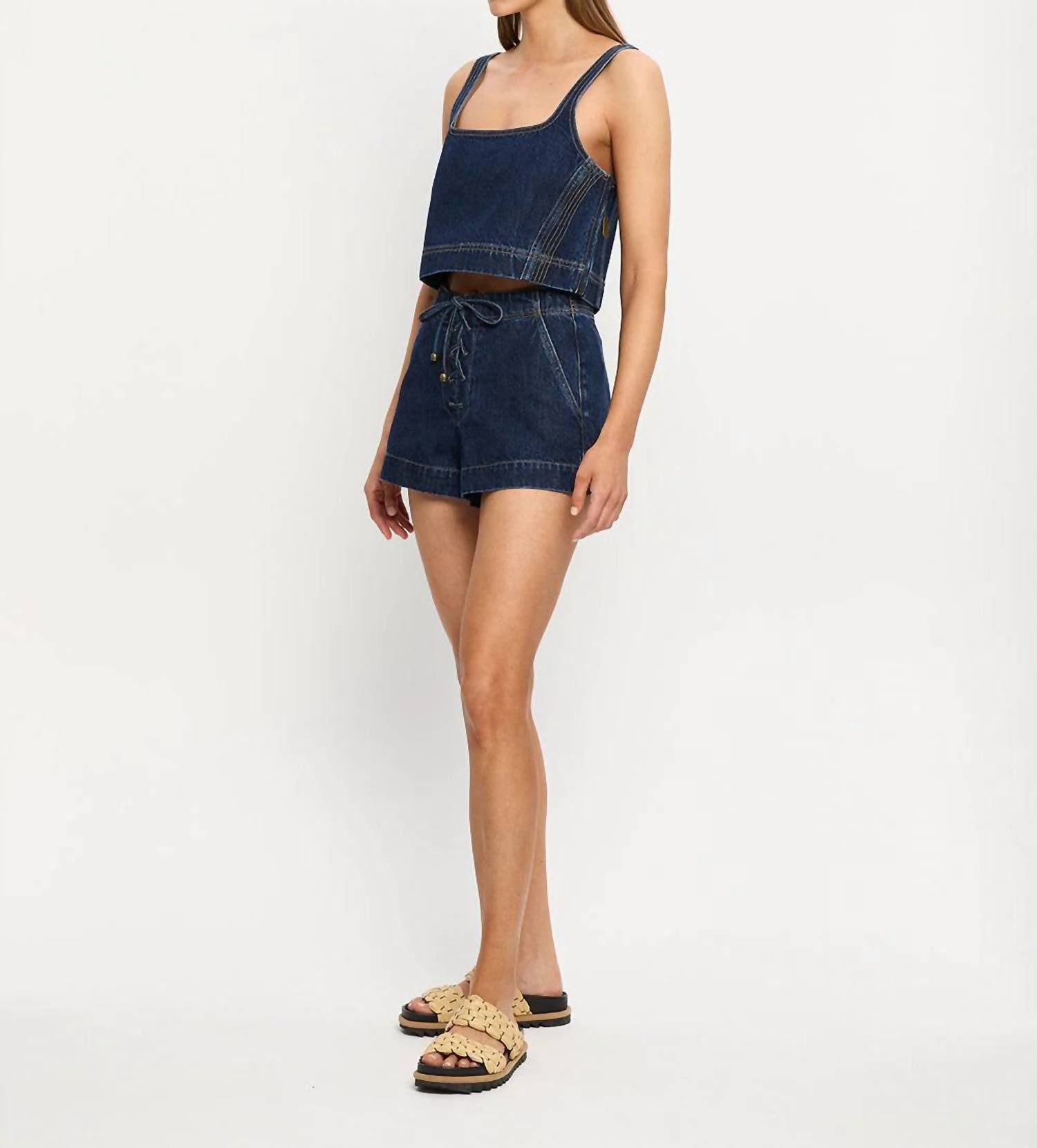 Kivari - Joelle Denim Top