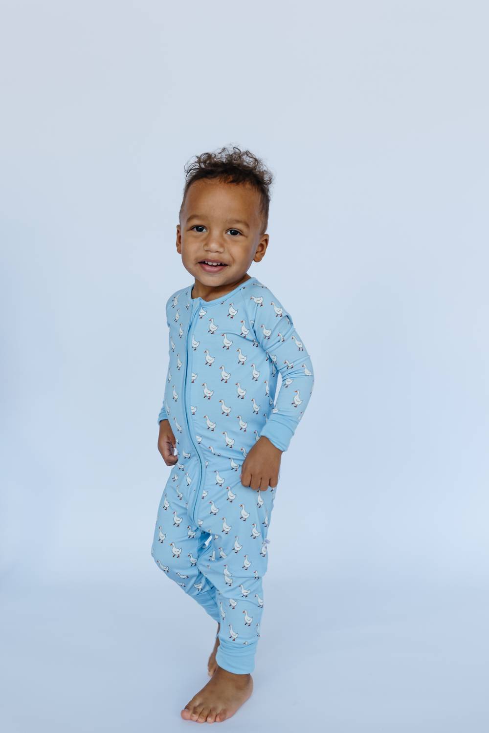 Poppy Kids Co. - Kids' Flock Zipper Romper