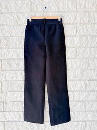 Apiece Apart - Straight Pull On Zip Hem Pants