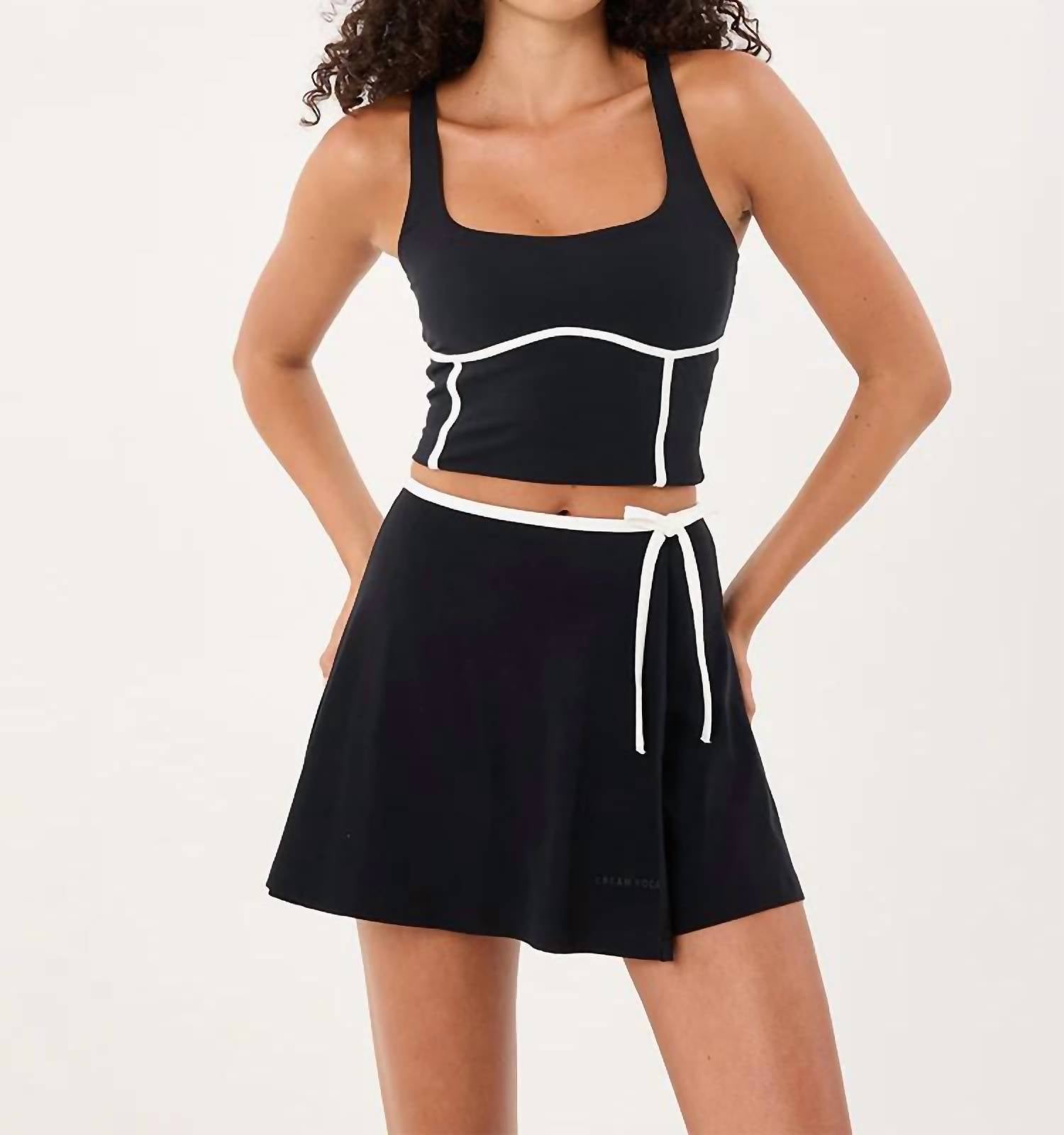 Cream Yoga - Jane Bustier Bra Tank
