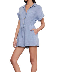 Velvet By Graham & Spencer - Clare Linen Romper