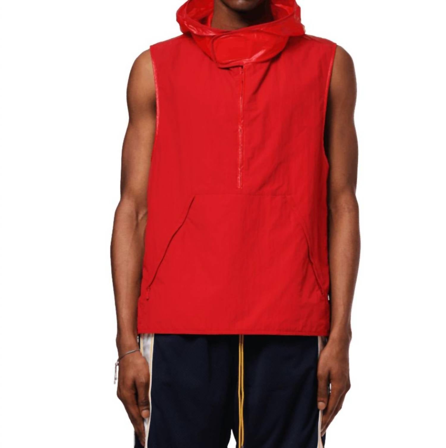 Salvatore Ferragamo - Hooded Windbreaker Vest
