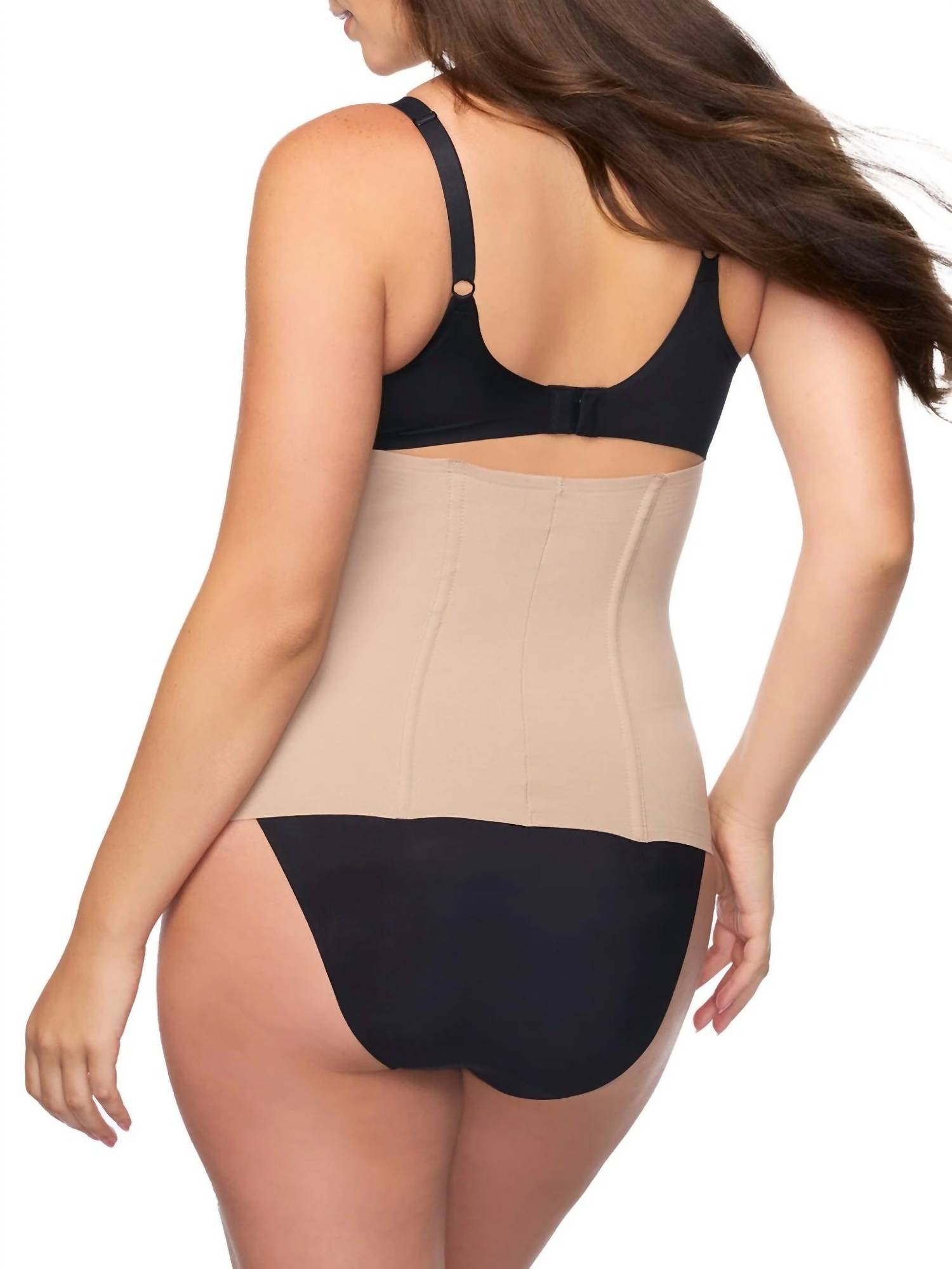 TC Fine Intimates Iconic Core Step-in Waist Cincher in waist cincher in stucco - women's intimate - alternate view