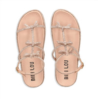 Bibi Lou Women's Abby Ankle Strap Sandals in nude - women's sandal - view 4
