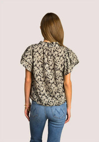 Dylan - Arden Flutter Sleeve Blouse