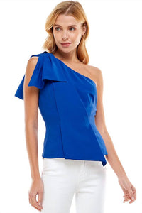 Tcec - One Shoulder Top