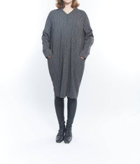 Matthildur - Alabaster V-neck Dress