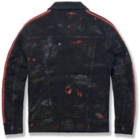Jordan Craig - Boy's Youth Dillinger Striped Trucker Jacket