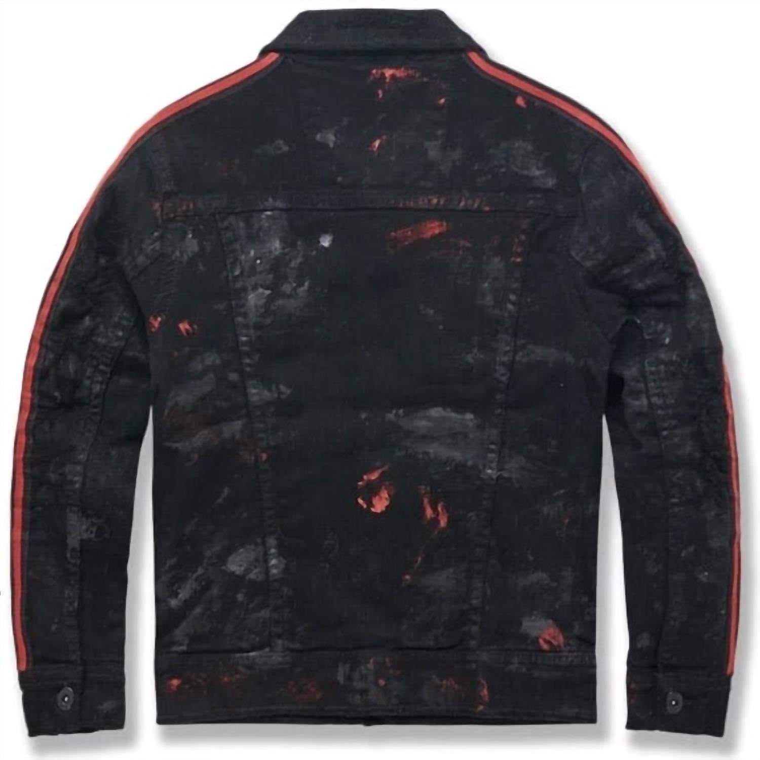 Jordan Craig - Boy's Youth Dillinger Striped Trucker Jacket
