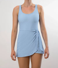 Hermoza - Manuela One-piece Wrap Swim Dress