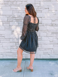 Lucy Paris - Embroidered Flower Dress