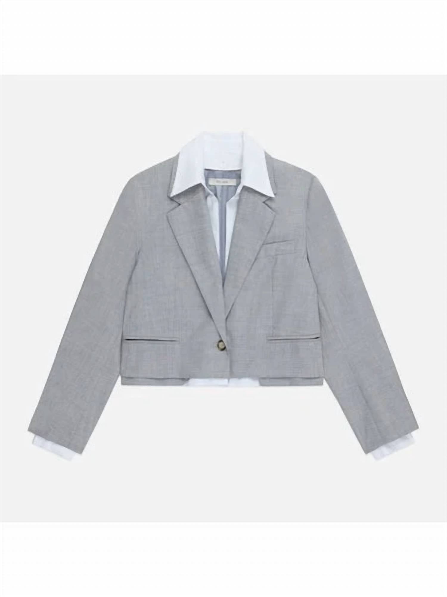 We-Ar4 - Bar Long Sleeve Blazer