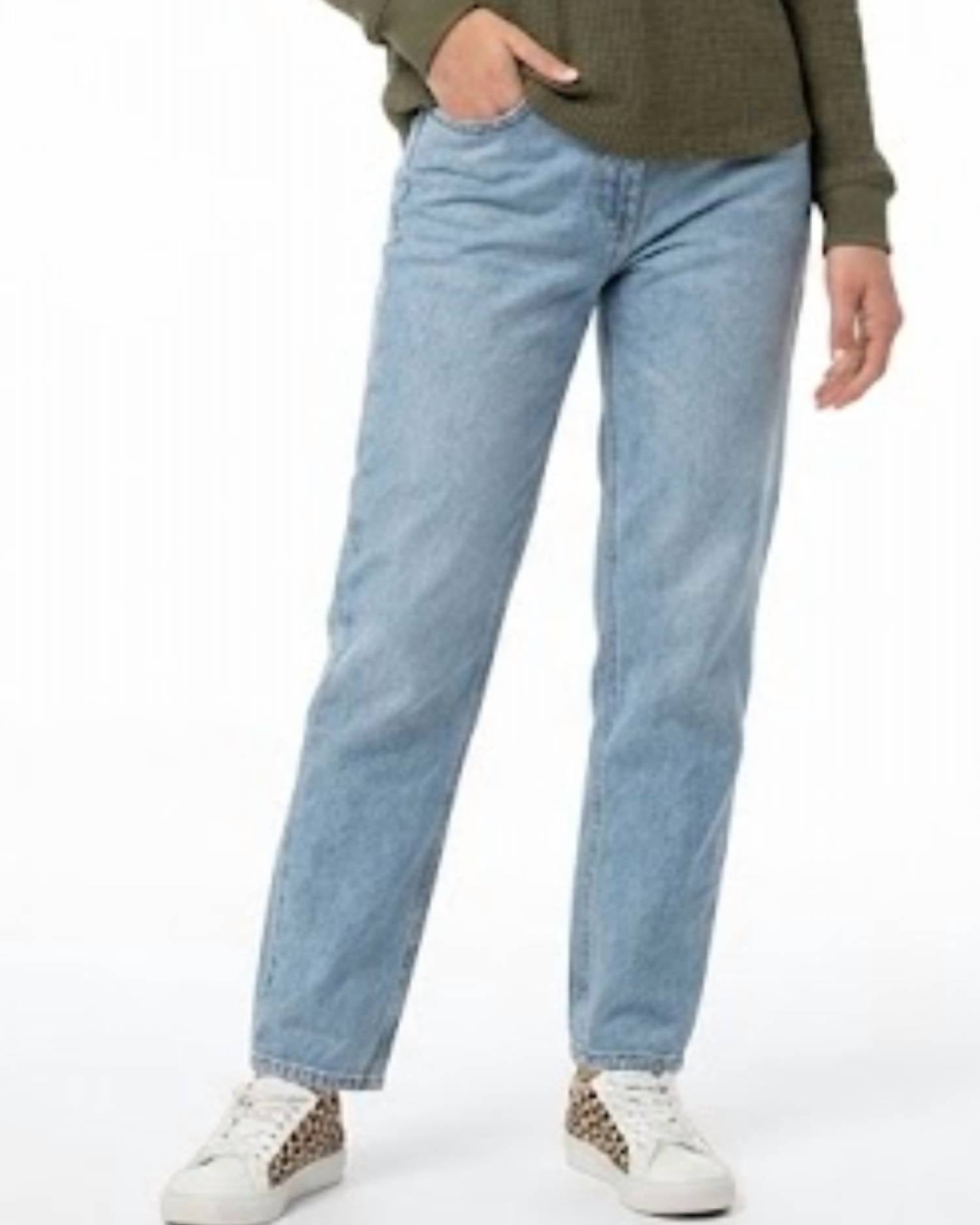 Risen - Mid Rise Wide Leg Jeans
