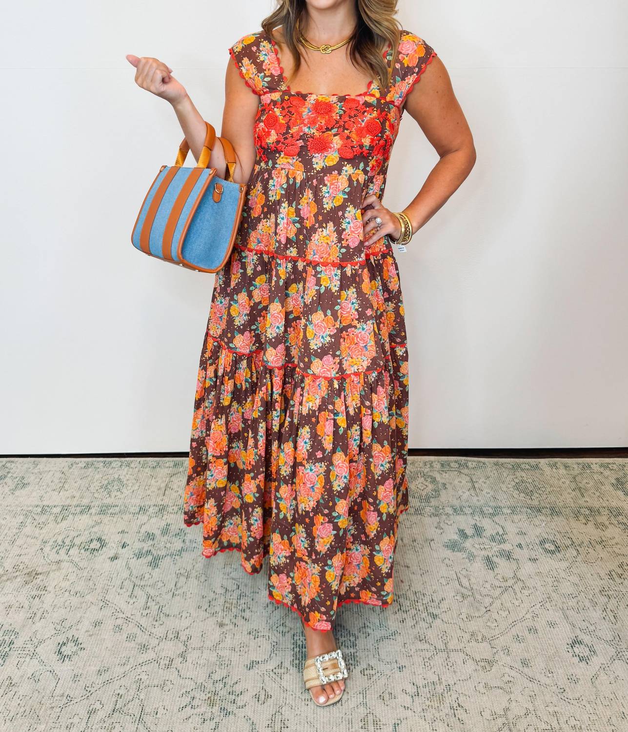 Ivy Jane - Rosa Rose Maxi Dress