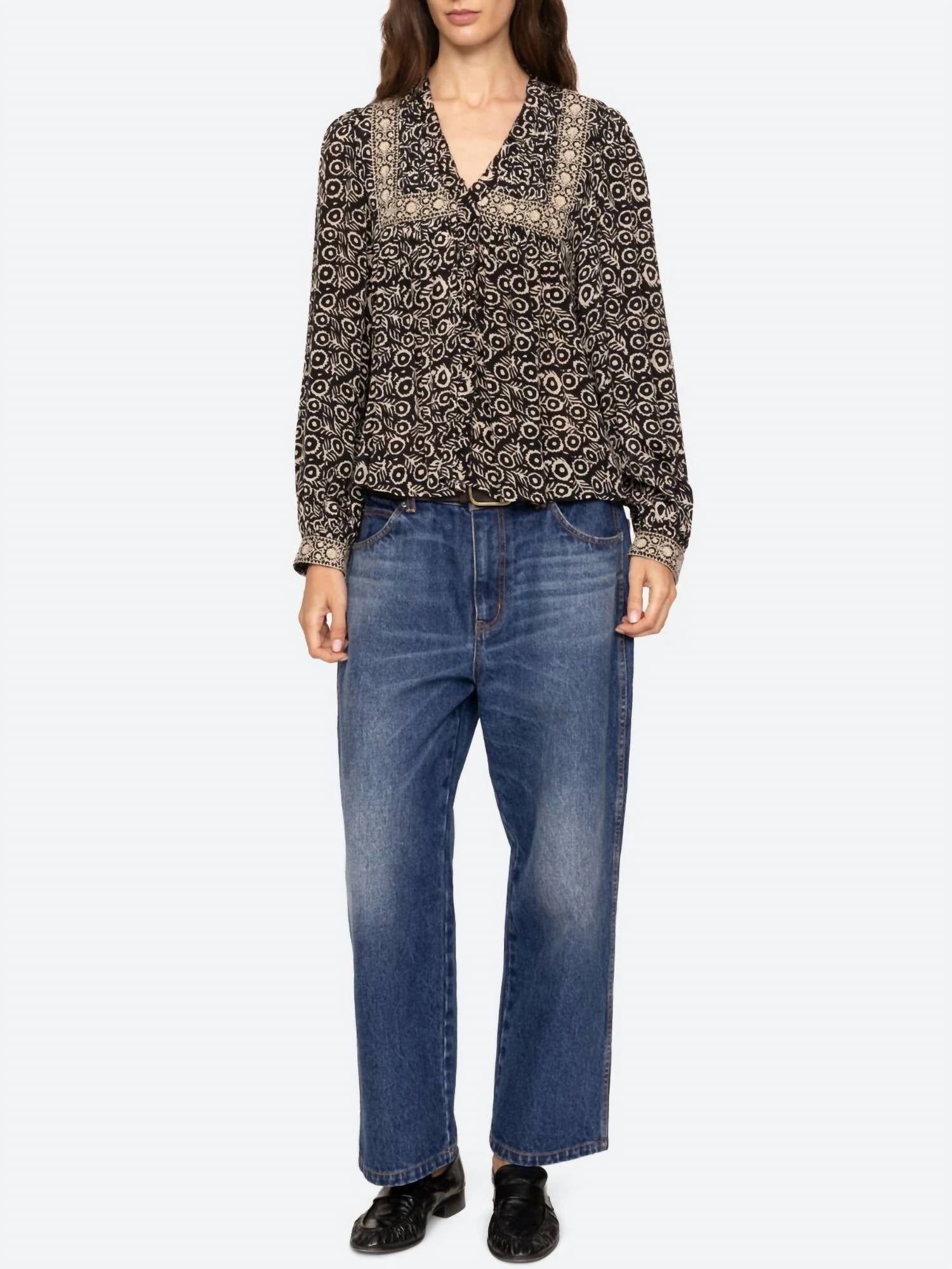 Sea - Emmeline Print Blouse