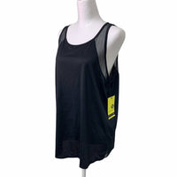 Xersion - Women's Loose Fit Sheer Athletic Textured Stripe Tank Top