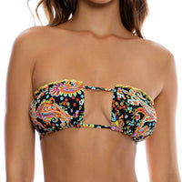 Luli Fama - Luli Gypsy Multiway Ruffled Scrunched Cup Bandeau