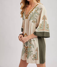 Bluivy - Boho Babydoll Dress