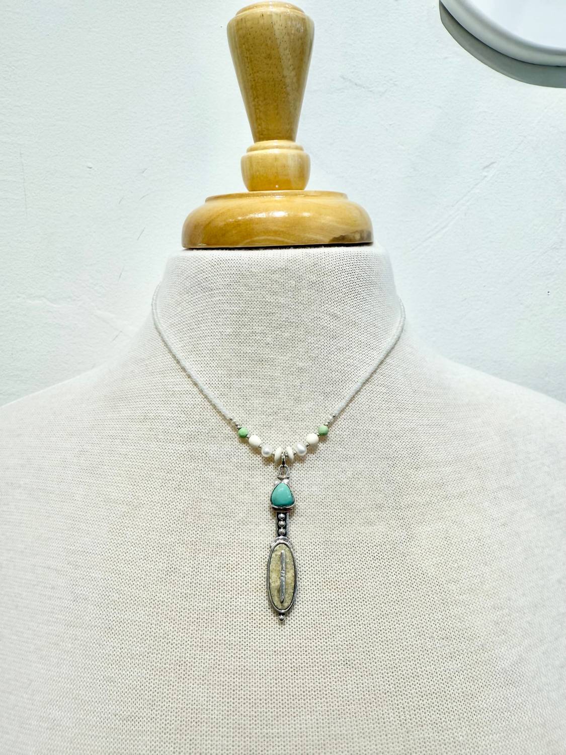 Fosilart - Egyptian Inspired Beaded Necklace