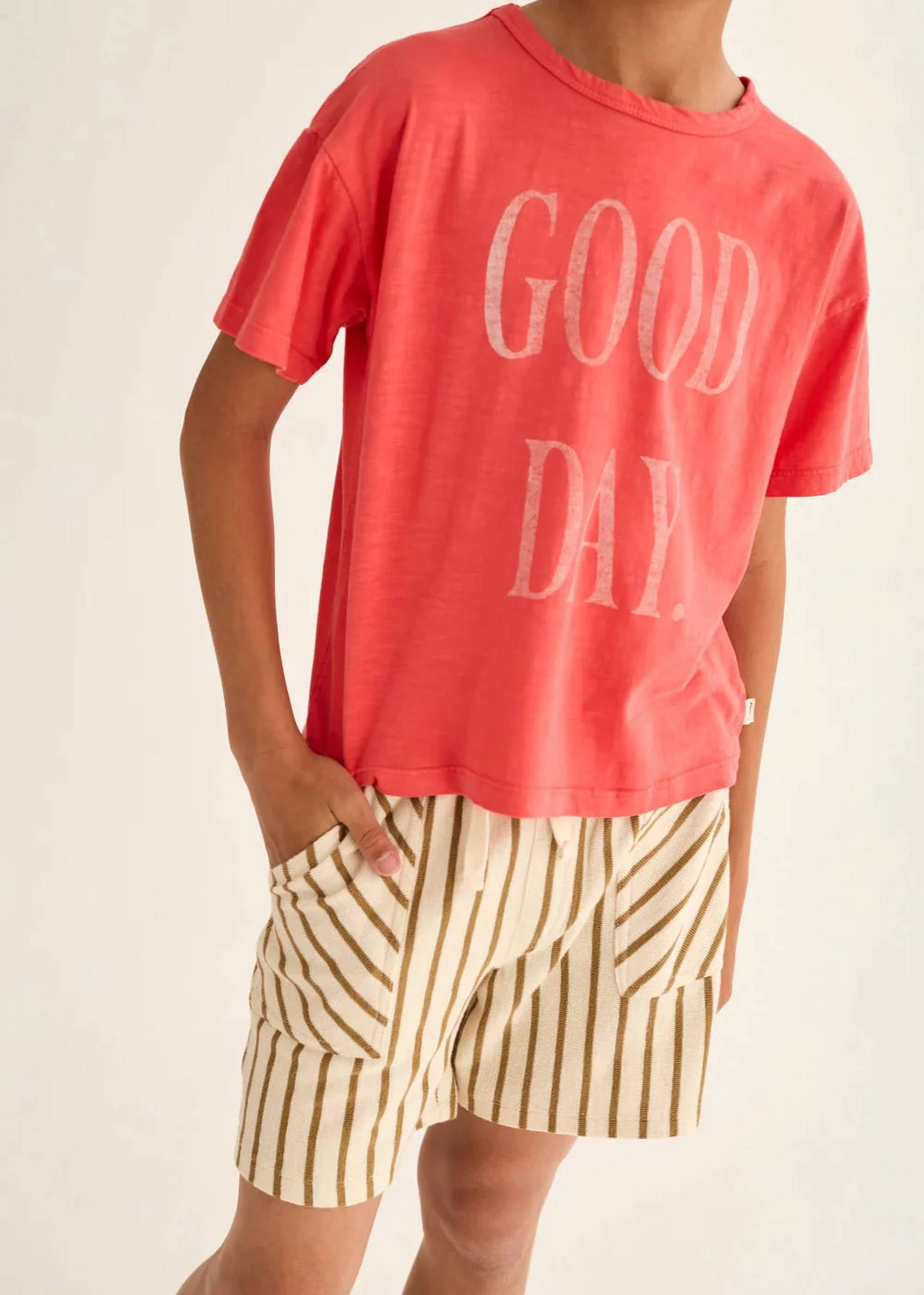 Cozmo - Kid's Marco Striped Shorts
