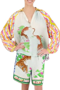 Me369 - Adrianna Long Sleeve Blouse