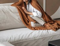 Magic Linen - Waffle Throw Blanket