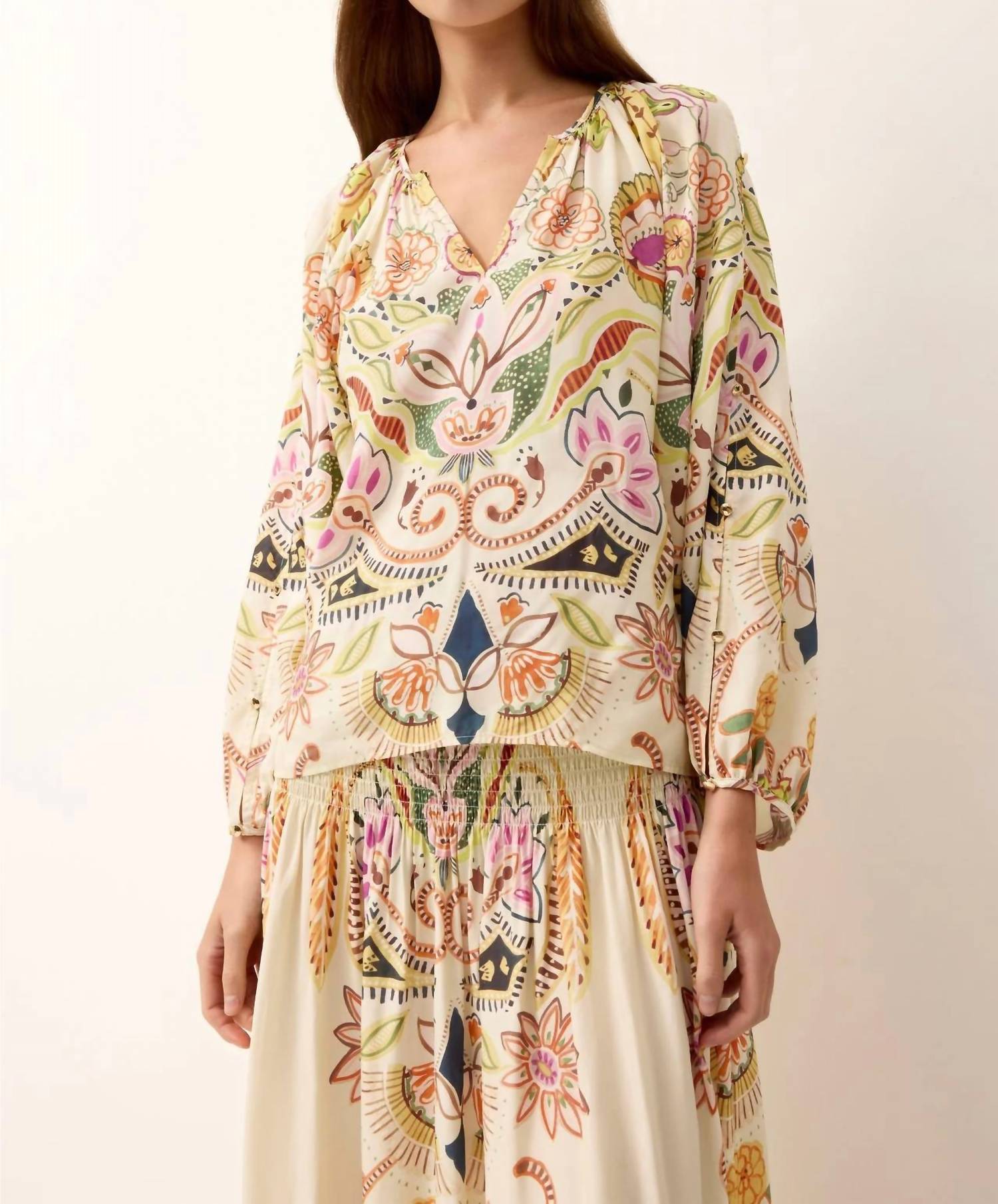 Marie Oliver - Arabella Long Sleeve Blouse