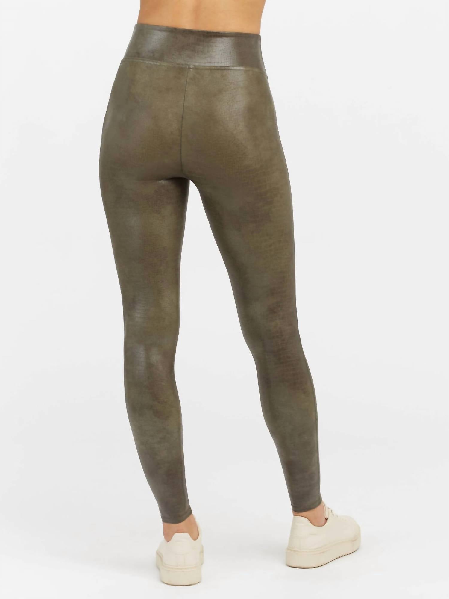 Spanx - Faux Leather Croc Legging