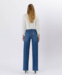 Lovervet - Elle Tummy Control 90's High Rise Wide Leg Jeans