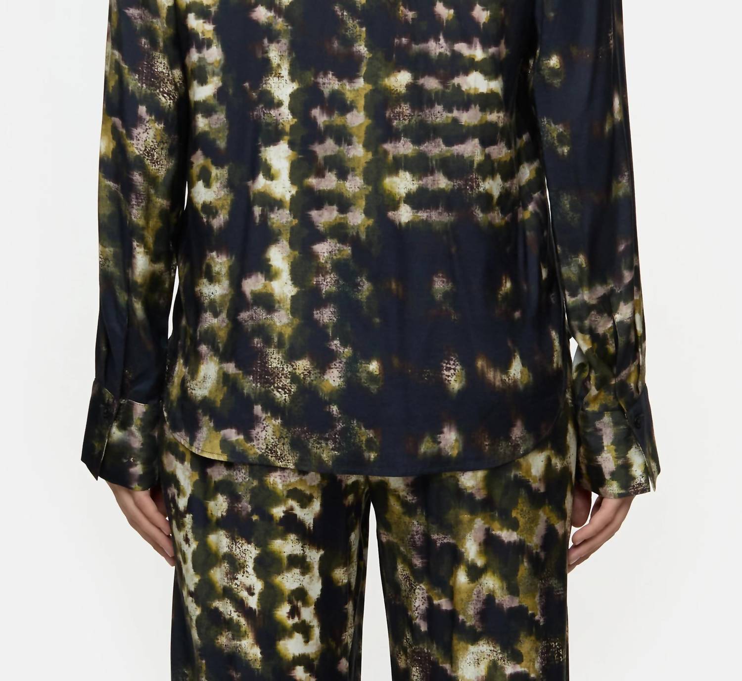 Closed - Straight Cut Button Down Top