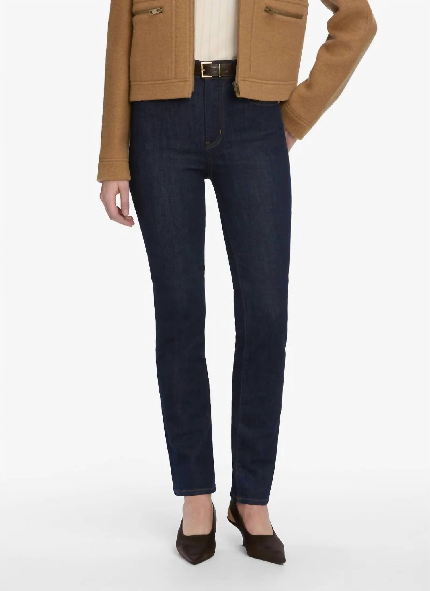 Frame - Pencil Straight Jeans