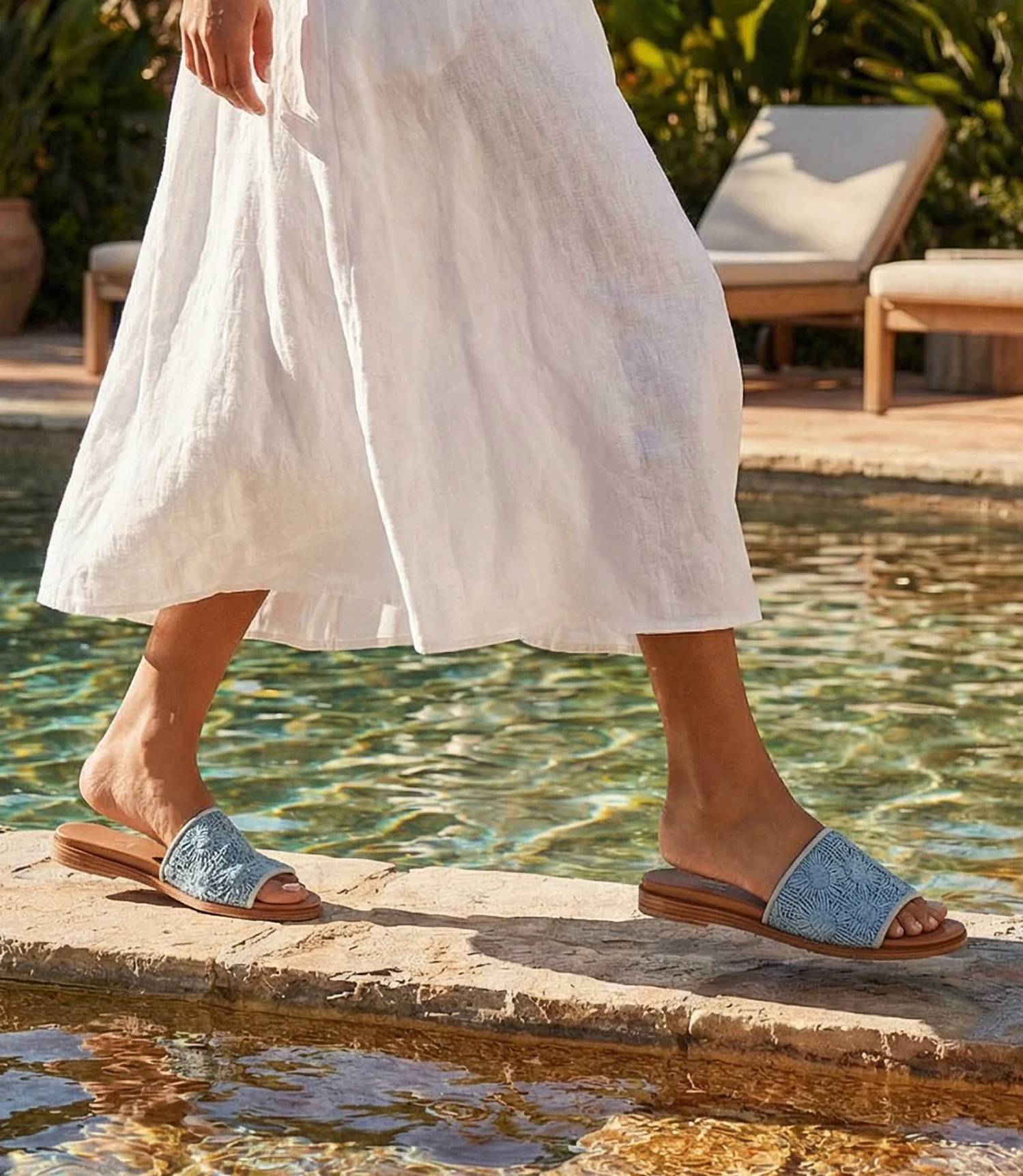 Seychelles - Women's Dakota Flower Raffia Slides