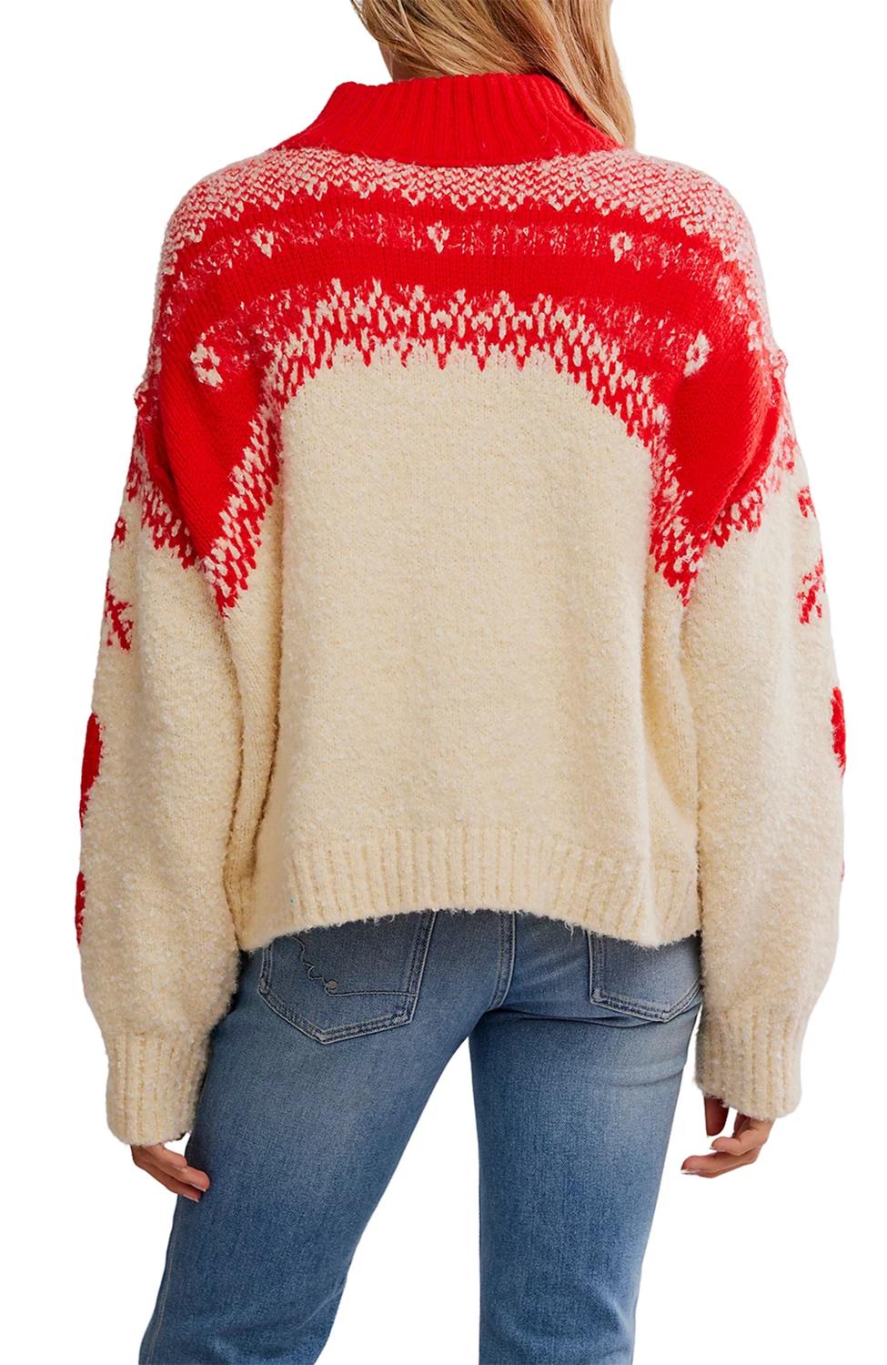 Free People - Mythical Knit Long Sleeve Sweater