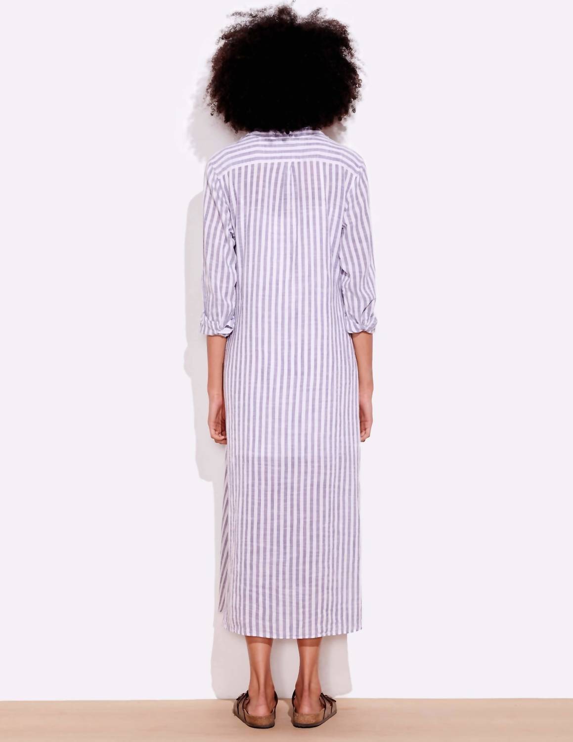 Sundry - Stripe Shirt Dress