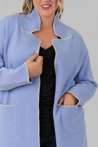 Nic + Zoe - Cool Nights Reversible Knit Jacket - Plus