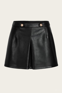 Cinq A Sept - Diane Faux Leather Mini Skirt