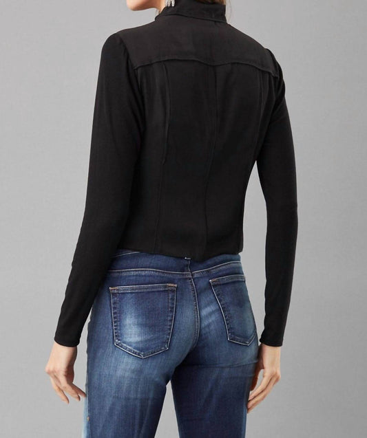 Lola & Sophie - Lightweight Satin Utility Jacket