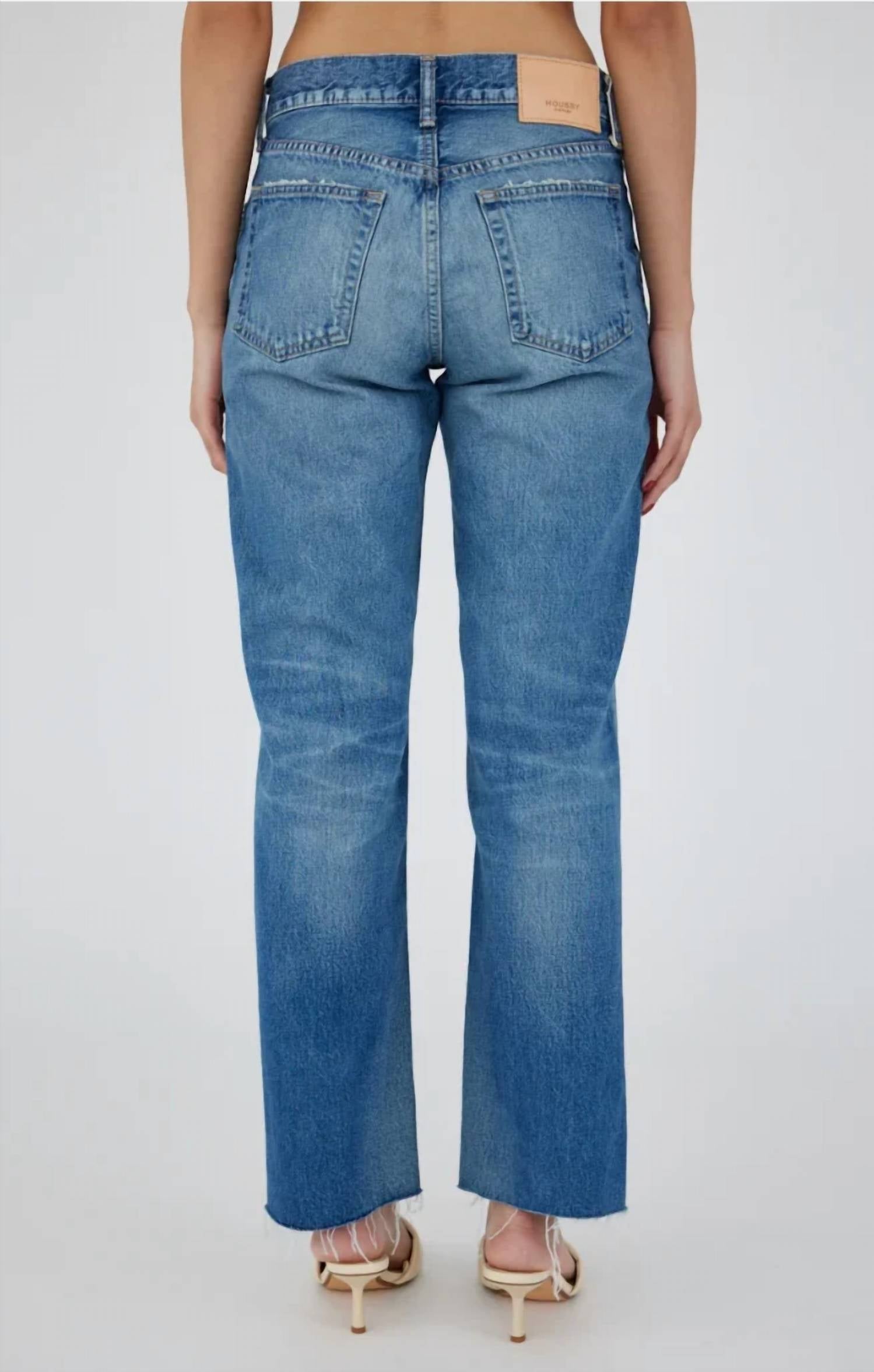 Moussy - Whitmar Straight Low Rise Jeans
