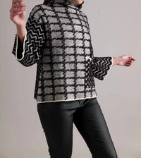 FOIL Game Of Thrones Sweater in grey black - women's sweater - alternate view