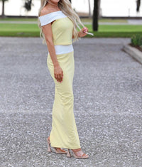 One And Only Collective - Belle Top & Skirt Set
