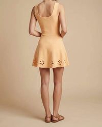 Heyson - Knit Fit And Flare Mini Dress