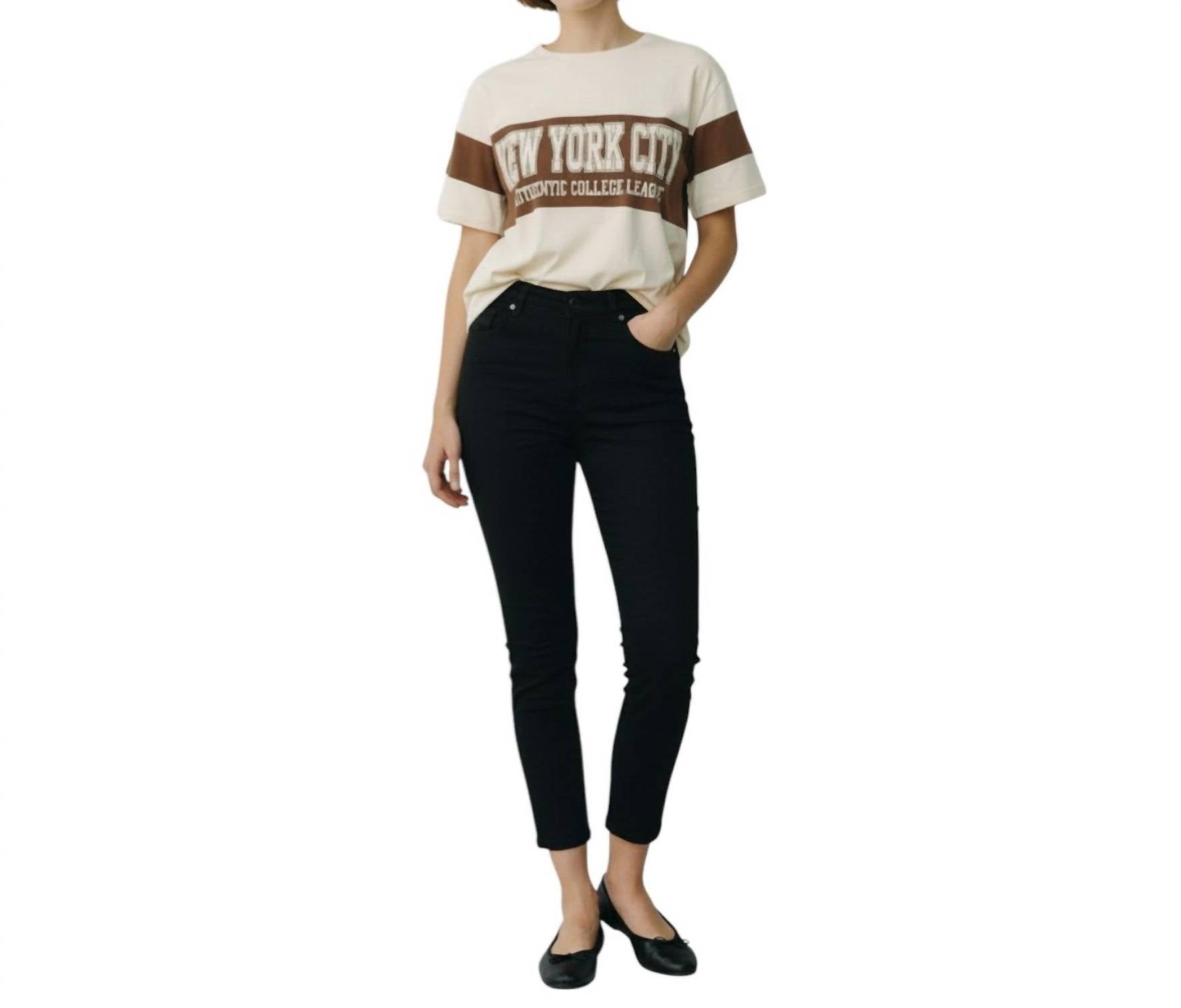 Ambar - New York City Printed Short Sleeve T-shirt