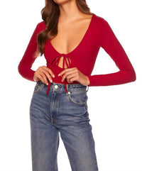 Susana Monaco - BERRY TIE TOP