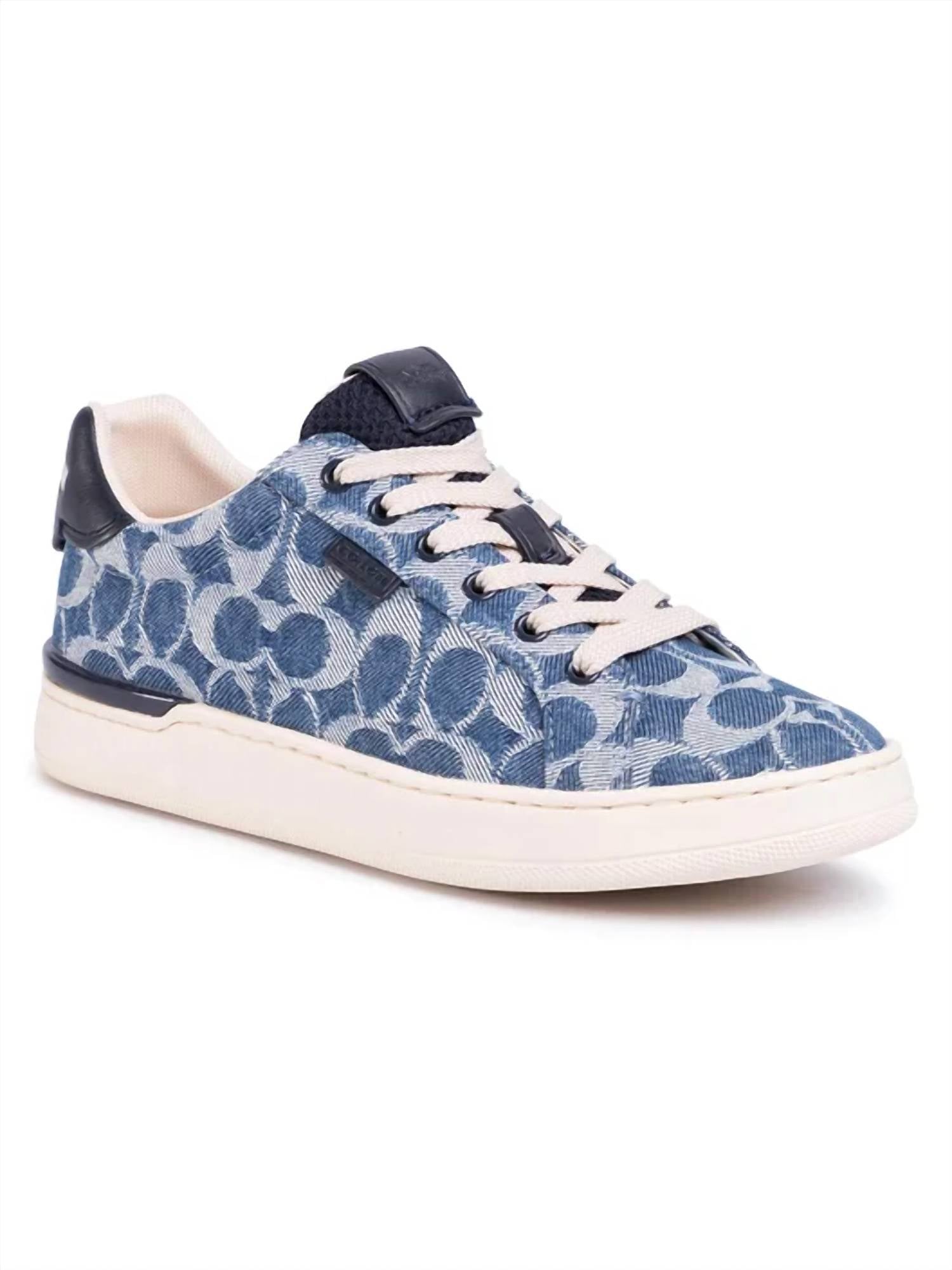 Coach - Women's Lowline Signature C Denim Sneakers