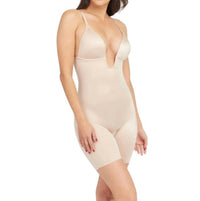 Spanx - Plunge Low-back Mid-thigh Bodysuit