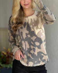 Charlie B - Printed Reversible Sweater